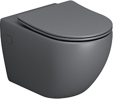 Grossman Унитаз подвесной Color GR-4411GMS темно-серый матовый