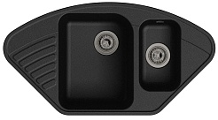 Raiber Мойка кухонная Айфель RQ987 антрацит – фотография-1