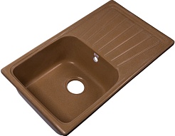 Rossinka Мойка кухонная RS81-46SW-Beige – фотография-1