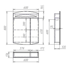 Owl 1975 Мебель для ванной Sjel 65 – фотография-9