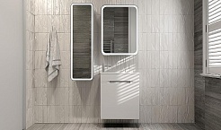 Jorno Тумба с раковиной Modul 60 белая глянцевая – фотография-4