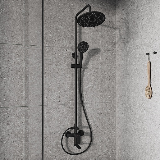 Milardo Душевая система Milardo Rora RORBL4FM06 – картинка-3