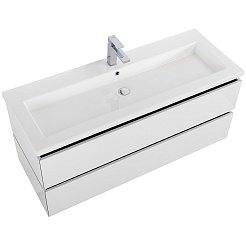 Cezares Тумба с раковиной Plane 120 подвесная bianco lucido раковина CZR-8070-120 – фотография-2