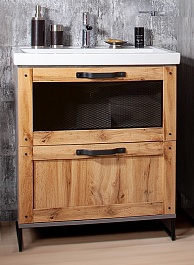 Бриклаер Тумба с раковиной Лофт 70 – фотография-1