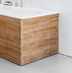 Ravak Боковой экран для ванны City 80 R дуб – фотография-1