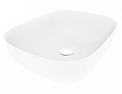 Teymi Раковина накладная в ванную Solli 50 artceramic белый матовый T50390 – фотография-1