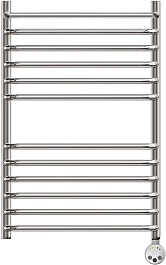 Point Полотенцесушитель электрический П11 500x800 PN09158SPE с полкой хром – фотография-2