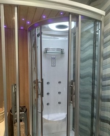 Frank Душевая кабина F917 L с сауной – фотография-3