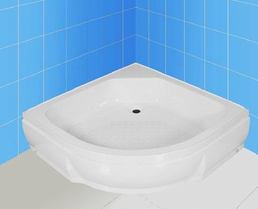 River Поддон для душа River полукруг 80/80/26 – фотография-2