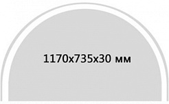 De Aqua Зеркало Эскалада ESK 401 117 – фотография-2