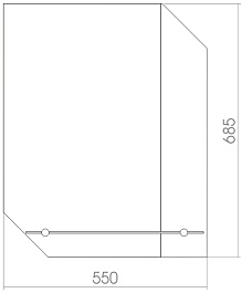 Mixline Зеркало Престиж Квадро 55 – фотография-2