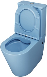 Grossman Унитаз компакт Color GR-4480BSMS голубой матовый – фотография-3