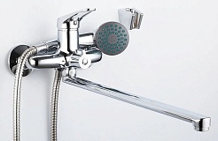 Frap Смеситель для ванны H13 F2213 хром – фотография-3