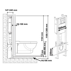 Cersanit Комплект Link Pro CARINA – фотография-9