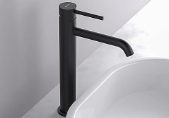 Aquatek Смеситель для раковины Европа AQ1304MB матовый черный – фотография-3