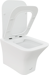 Ceruttispa Унитаз подвесной Vettore Aria MW CT9242 белый матовый – фотография-2