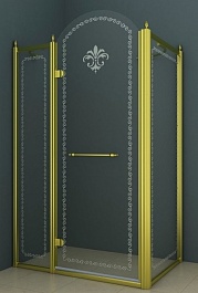 Cezares Душевой уголок RETRO-A-AH-12-120/90-CP-G-L – фотография-1