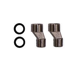 Azario Душевая стойка Conda AZ-K2411MG золото матовое – фотография-5