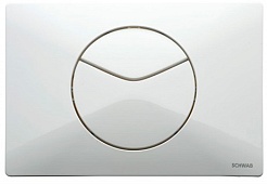 Schwab Кнопка смыва Point Duo белая – фотография-1