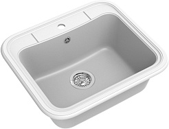 Ewigstein Мойка кухонная Antik 60 иней – фотография-1