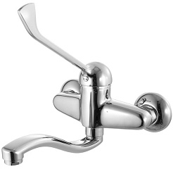 Iddis Смеситель для раковины CG53654C хирургический с локтевой ручкой – фотография-1