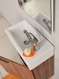 Акватон Тумба с раковиной Эклипс 46 эбони темный – фотография-5