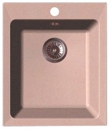 Granfest Мойка кухонная Practic GF-P505 Розовый – фотография-1