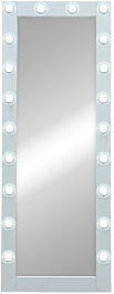 Continent Зеркало гримерное 600x1750 белое – фотография-3