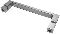 Triton Душевой уголок Терра-Графит 90x90 стекло прозрачное профиль графит – фотография-11