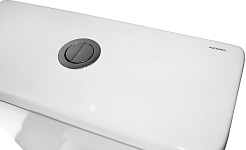 Azario Унитаз-компакт Fretta Round AZ-7121A безободковый с бачком с сиденьем микролифт белый – фотография-15