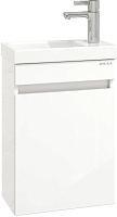 Onika Тумба под раковину Милтон 40 R подвесная белая