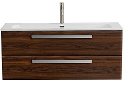 BelBagno Мебель для ванной Eco Cer-N 120 орех шоколад софт CZR-8073-120 ручки серые – фотография-2