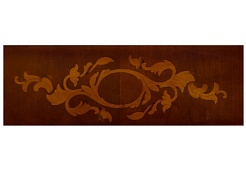 Demax Мебель для ванной "Версаль NEW 110" сerezo витраж (173317) – фотография-9