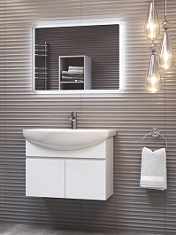 Vigo Тумба с раковиной Wing 600-2-0 подвесная белая – фотография-9