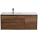 BelBagno Тумба под раковину Kraft 120 L подвесная Rovere Tabacco – фотография-13