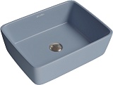Grossman Раковина накладная Color 48 GR-3016BSM-21 голубая матовая