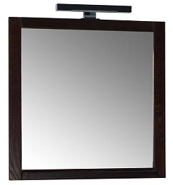 ASB-Woodline Зеркало для ванной Римини 80 бук тироль, массив ясеня – фотография-1