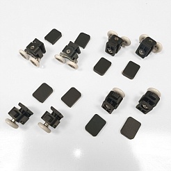 Triton Душевой уголок Фикс-Блэк 120x90 стекло прозрачное профиль черный матовый – фотография-14