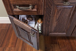 Водолей Мебель для ванной Дубини 85 венге – фотография-4