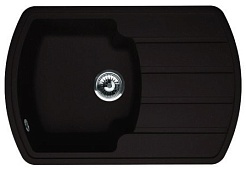 Florentina Мойка гранитная Нире 760 с крылом антрацит – фотография-1