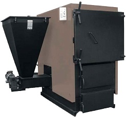 Kentatsu FURST Напольный твердотопливный котел Vulkan MAX PR-200 – фотография-1