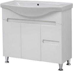 Ceruttispa Тумба для умывальника Ломбардия 85, 2 ящика – фотография-1