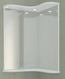 СанТа Зеркало Аврора угловое – фотография-1