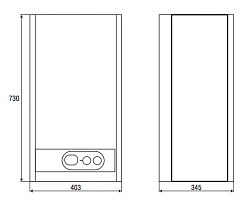 Kentatsu FURST Настенный газовый котел Nobby Smart 24-2CS – фотография-2
