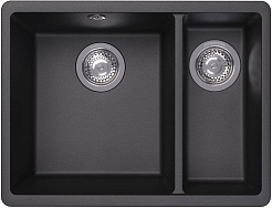 Florentina Мойка кухонная Вега 335/160 антрацит – фотография-1