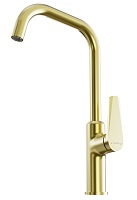 Tokito Смеситель для кухни KIN брашированное золото TOK-KIN-1013