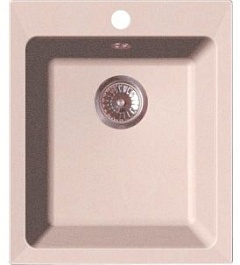 Granfest Мойка кухонная Practic GF-P505 Светло-розовый – фотография-1