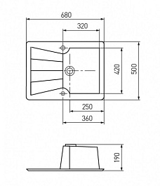 Акватон Мойка МОНЦА песочный – фотография-3