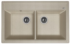 Florentina  Мойка гранитная Липси 820 грей – фотография-1