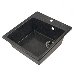 Акватон Мойка "ПАРМА" черная – фотография-1